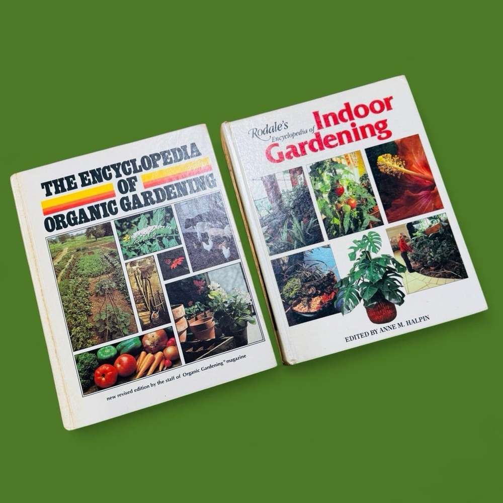 Rodale Gardening Encyclopedia Lot Organic Gardening & Indoor Gardening HC